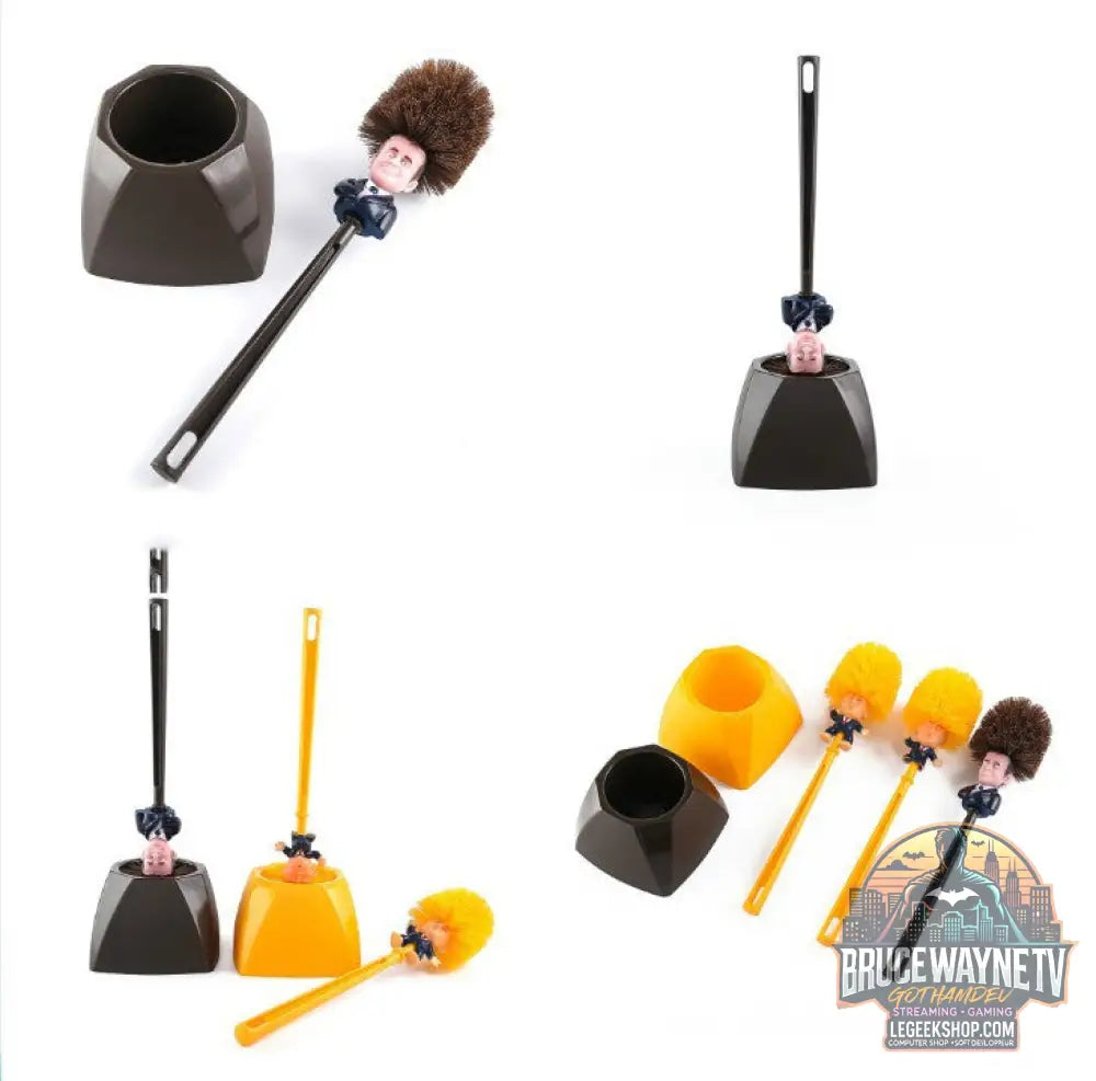 Brosse WC Humoristique Cadeau Original Toilettes - Accessoire Maison