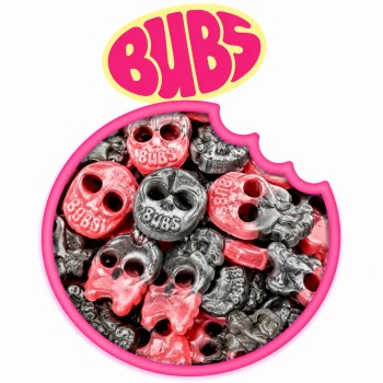 Bubs Raspberry Salty Licorice 4 Kg x 1