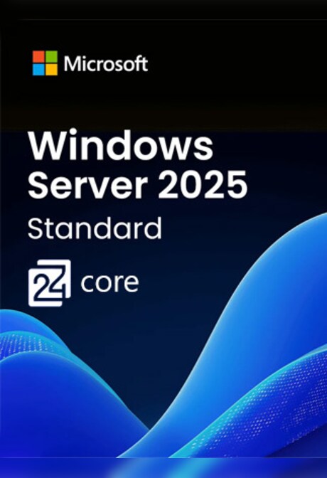 Windows Server 2025 | Standard 24 core - Microsoft Key - GLOBAL