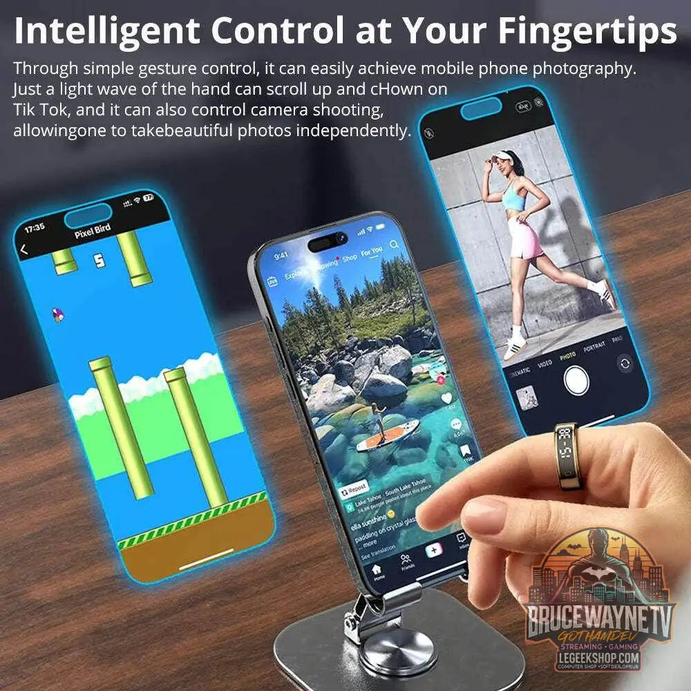 💍 COLMI R12 – Anneau intelligent avec écran tactile & suivi santé - Legeekshop