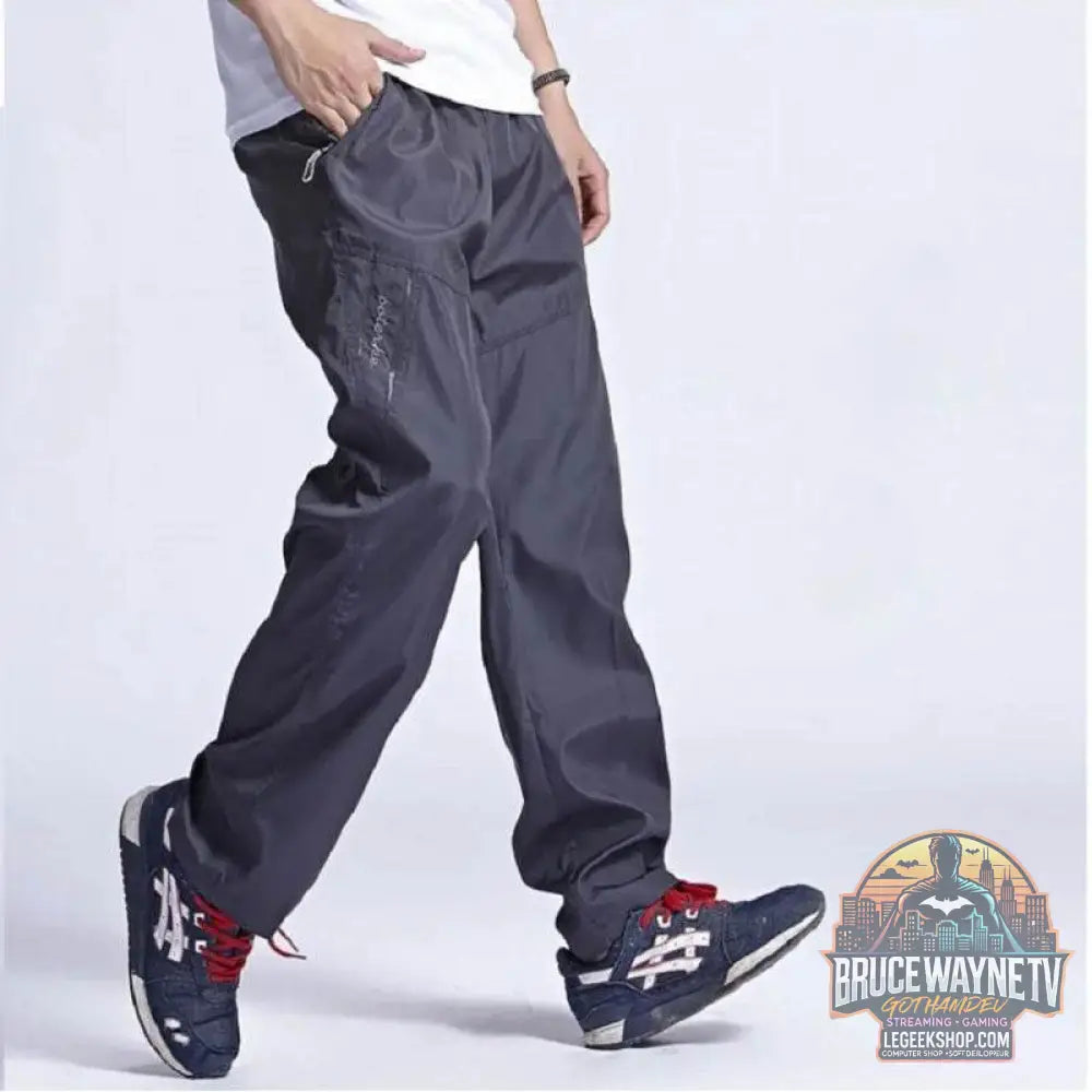 Jogging Sportivement Extérieur pour Homme | Pantalon de Survêtement Respirant et Séchage Rapide | KK LUFAINA | Wayne Outfitters - Legeekshop