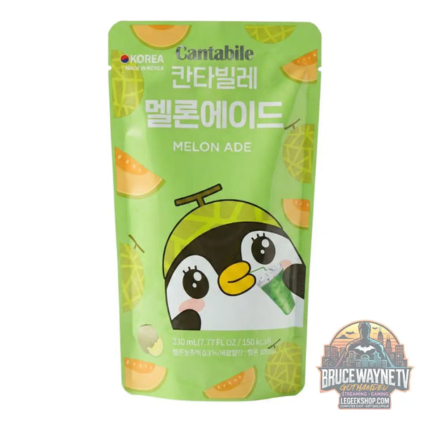 Cantabile Melon Ade boisson au goût de melon cantaloup de 230 ml (Pack de 10) - Snacks & boissons importés