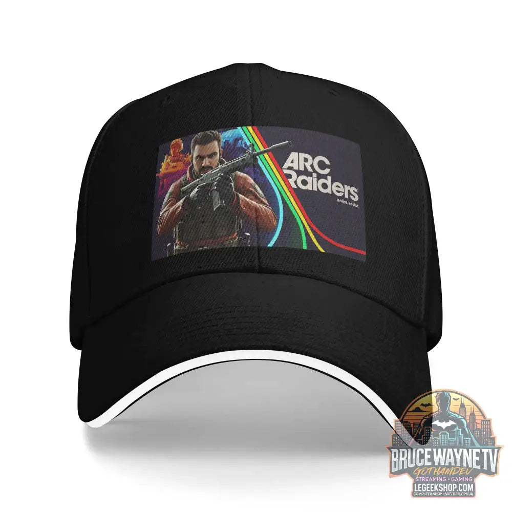 Casquette Arc Raiders Baseball Hip Hop Unisexe Réglable - 12 / Taille unique - Casquette