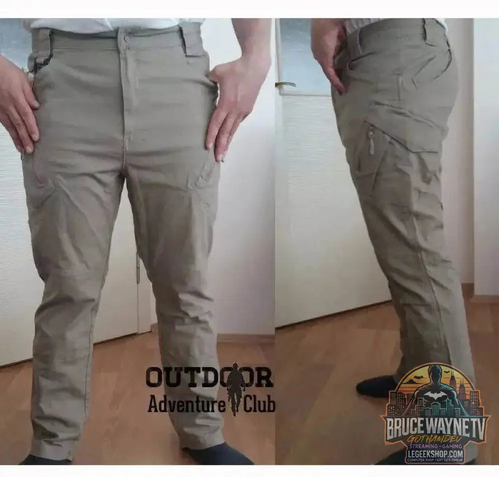 Pantalon Cargo Militaire en Coton pour Homme - ReFire Gear - Legeekshop