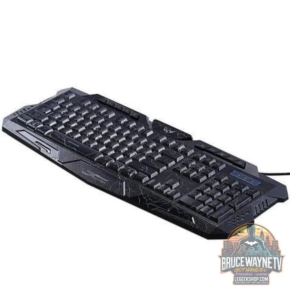 Clavier Gaming Luminescent RGB Rétroéclairé Filaire - Clavier Gaming
