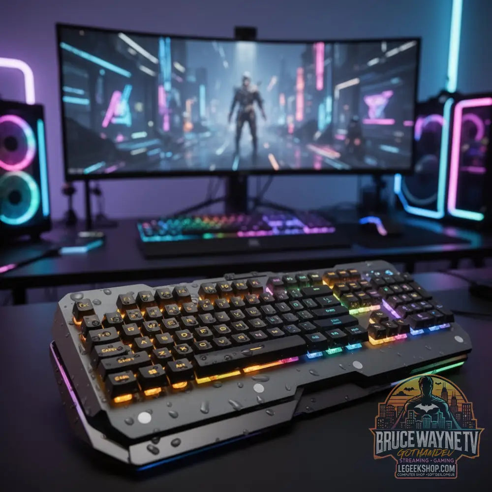 Clavier Gaming M — Clavier Gaming, vue 2, LeGeekShop