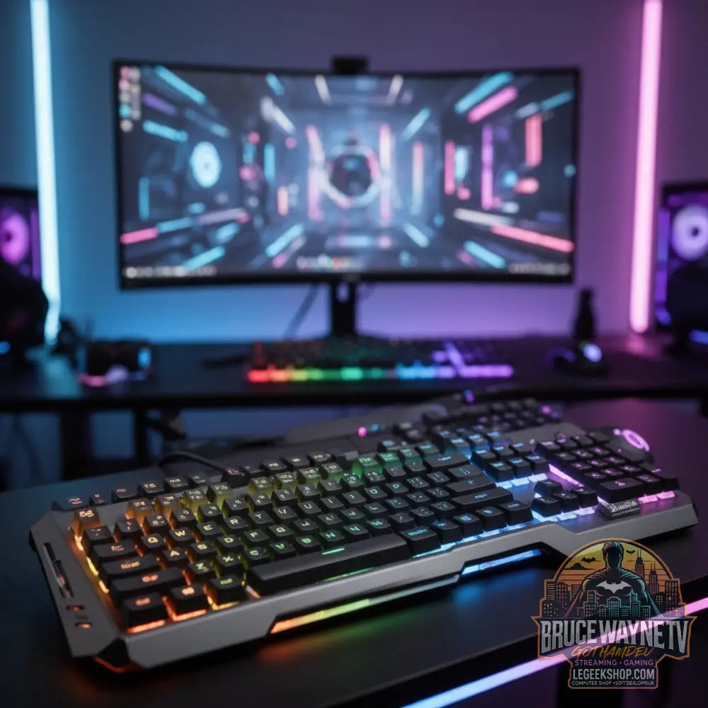 Clavier Gaming M — Clavier Gaming, vue 9, LeGeekShop