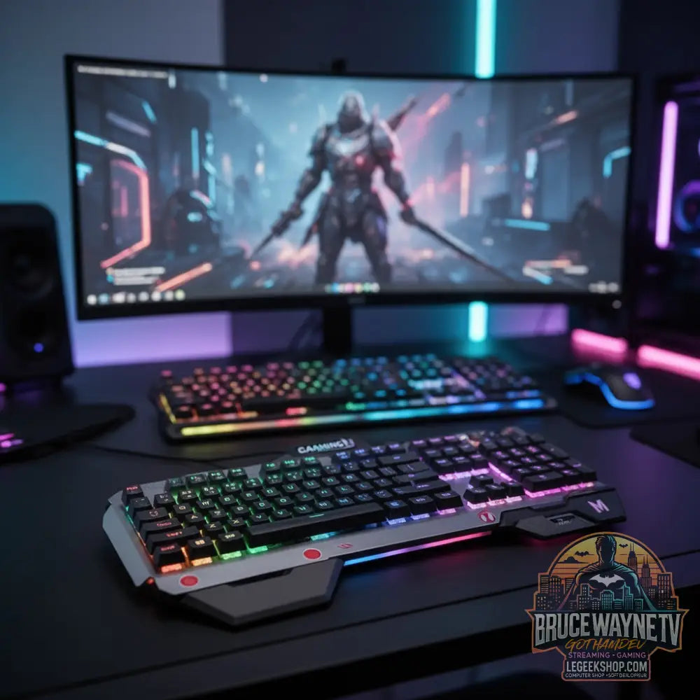 Clavier Gaming M — Clavier Gaming, vue 6, LeGeekShop