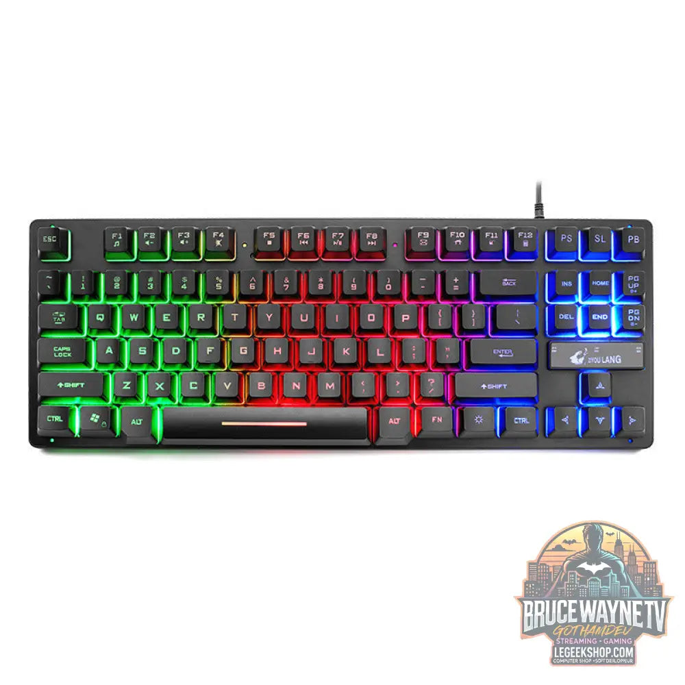 Clavier Mécanique Gaming RGB Rétroéclairé Pro Gamer - Keyboard - Clavier Gaming
