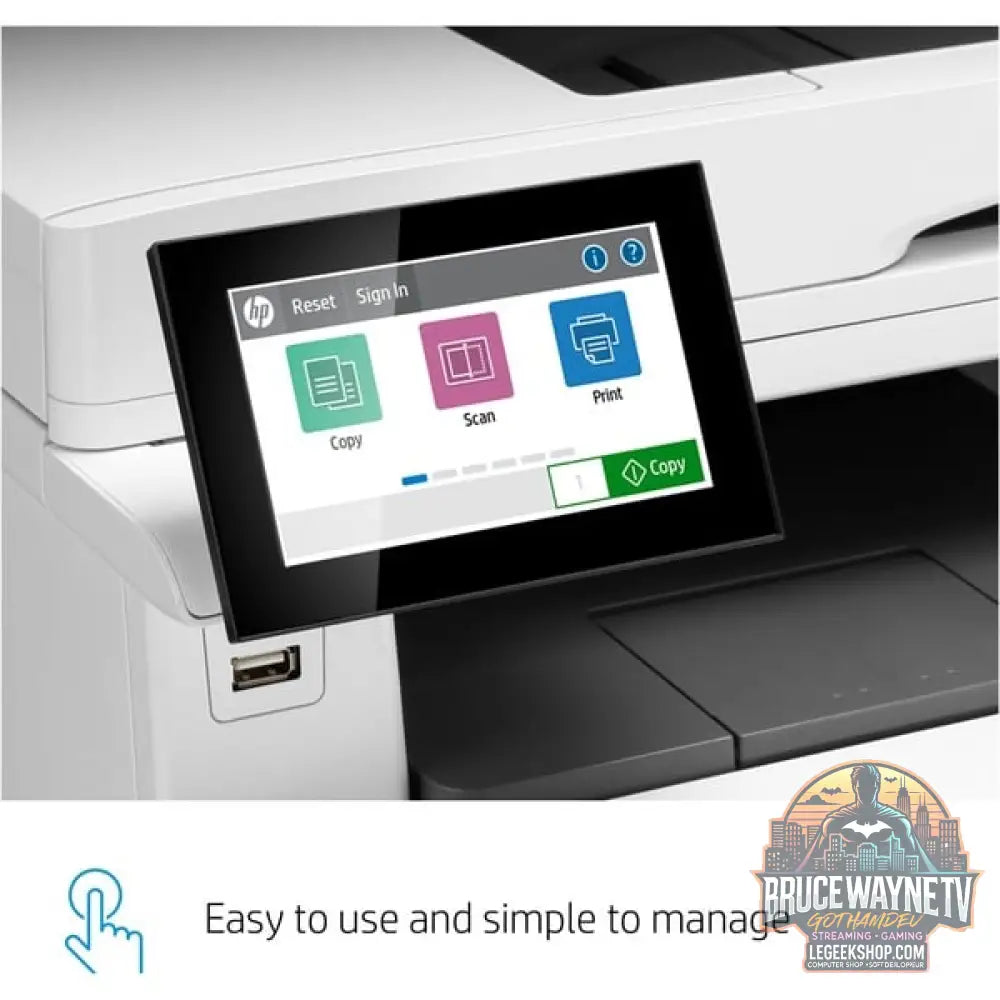 Color LaserJet Enterprise M480f MFP - HP - vue 7