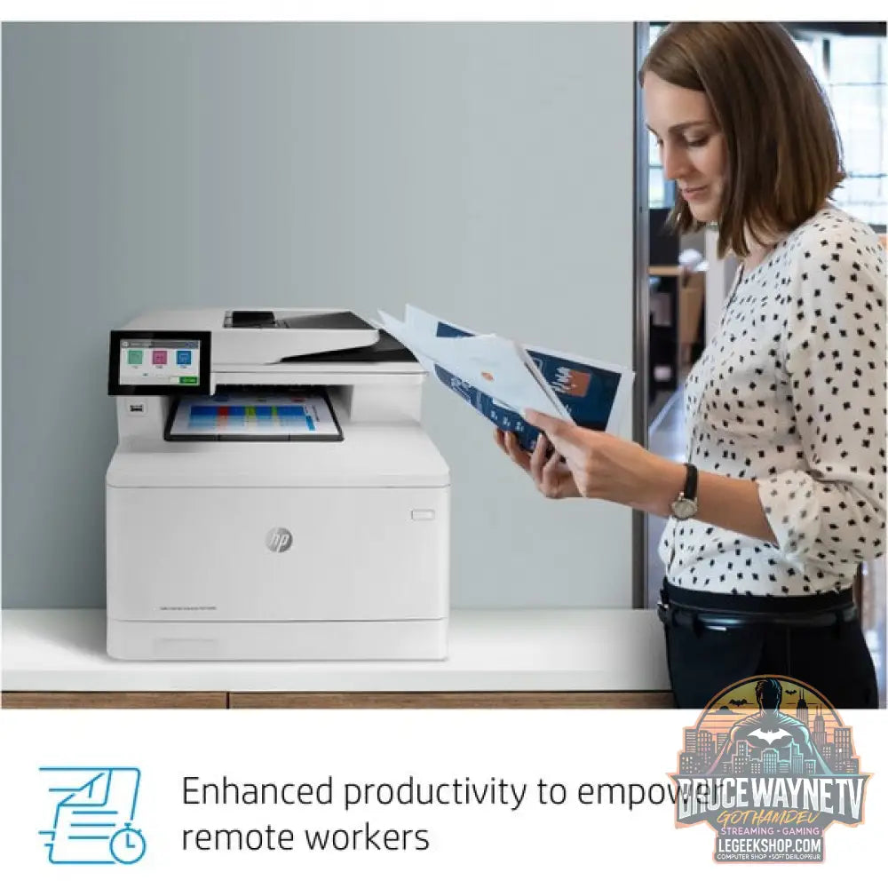 Color LaserJet Enterprise M480f MFP - HP - vue 9