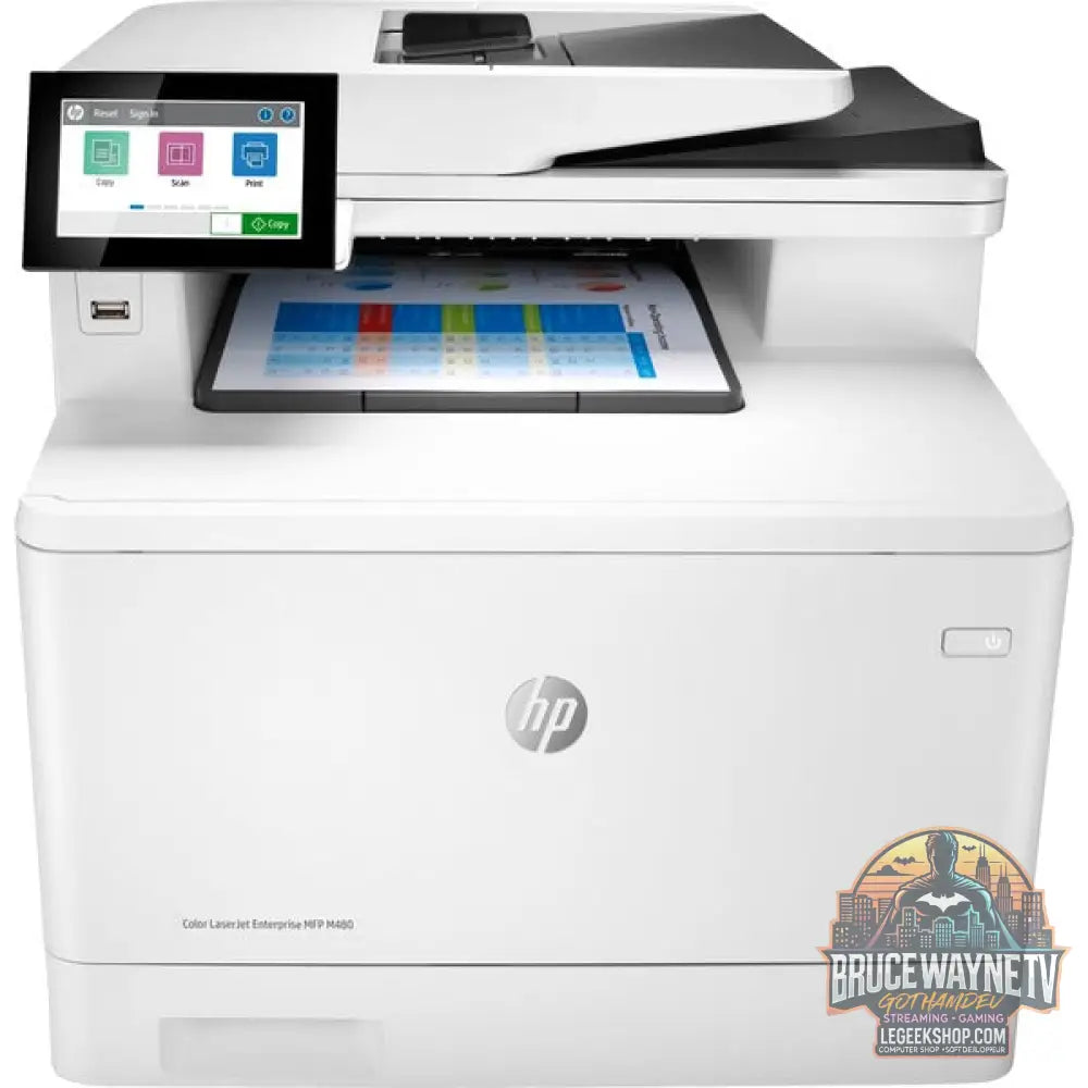 Color LaserJet Enterprise M480f MFP - HP - vue 2