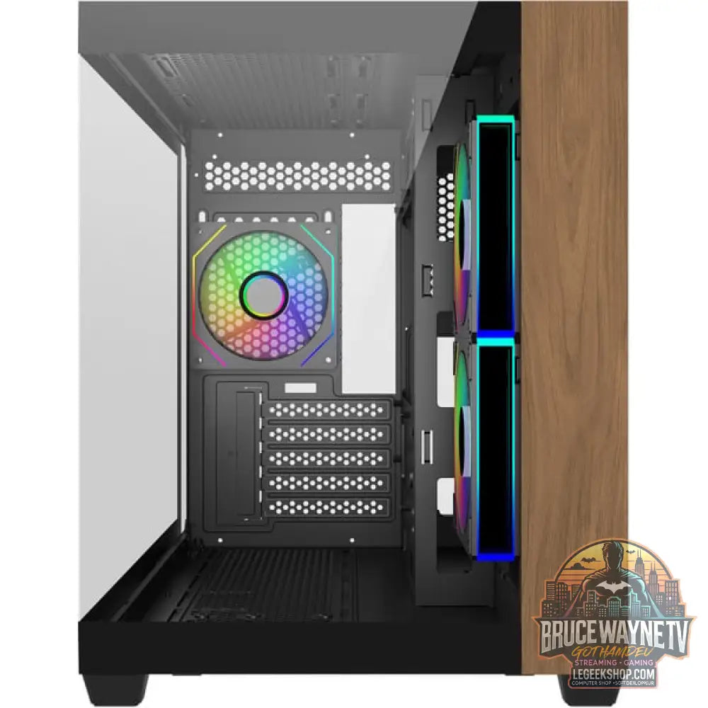 Cooler Master Elite 481 Wood, Tower-Gehäuse - Cooler Master - vue 3