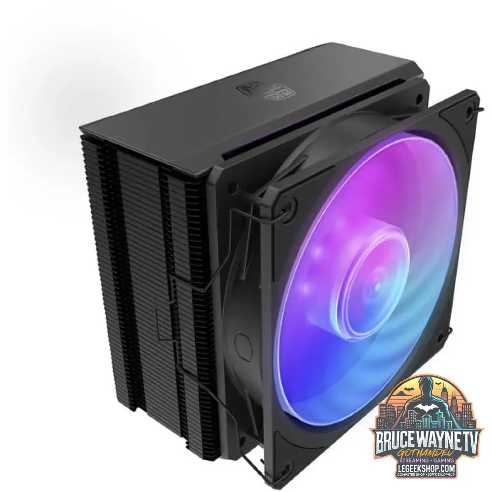 Cooler Master GIGABYTE Hyper 212 3DHP ARGB, CPU-Kühler schwarz, 120 mm - Cooler Master - vue 2