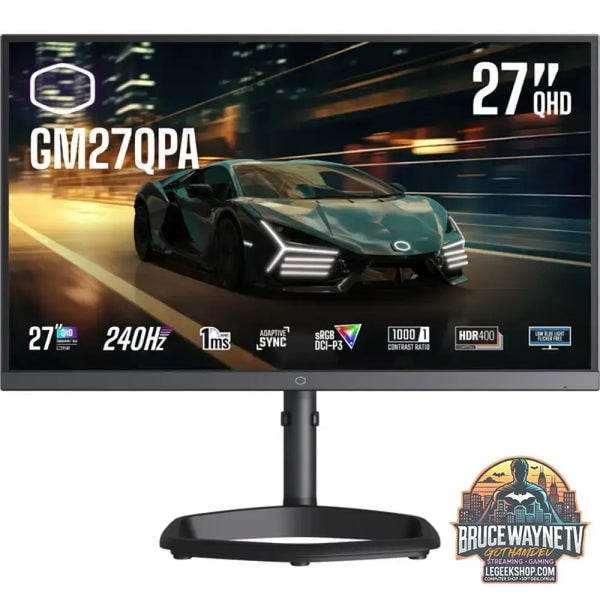Cooler Master GM27QPA 27" QHD/WQHD IPS 240 Hz - Cooler Master