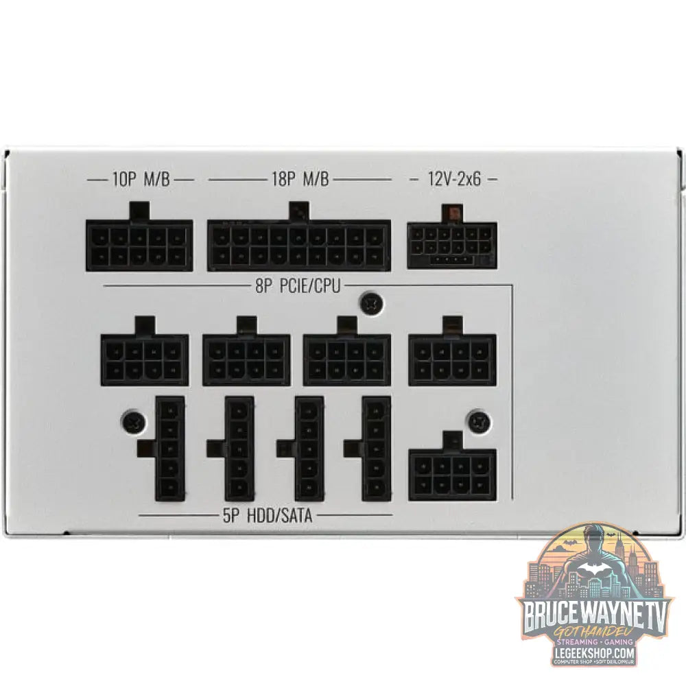Cooler Master MWE 1050 V2 White, alimentation PC - Cooler Master - vue 7