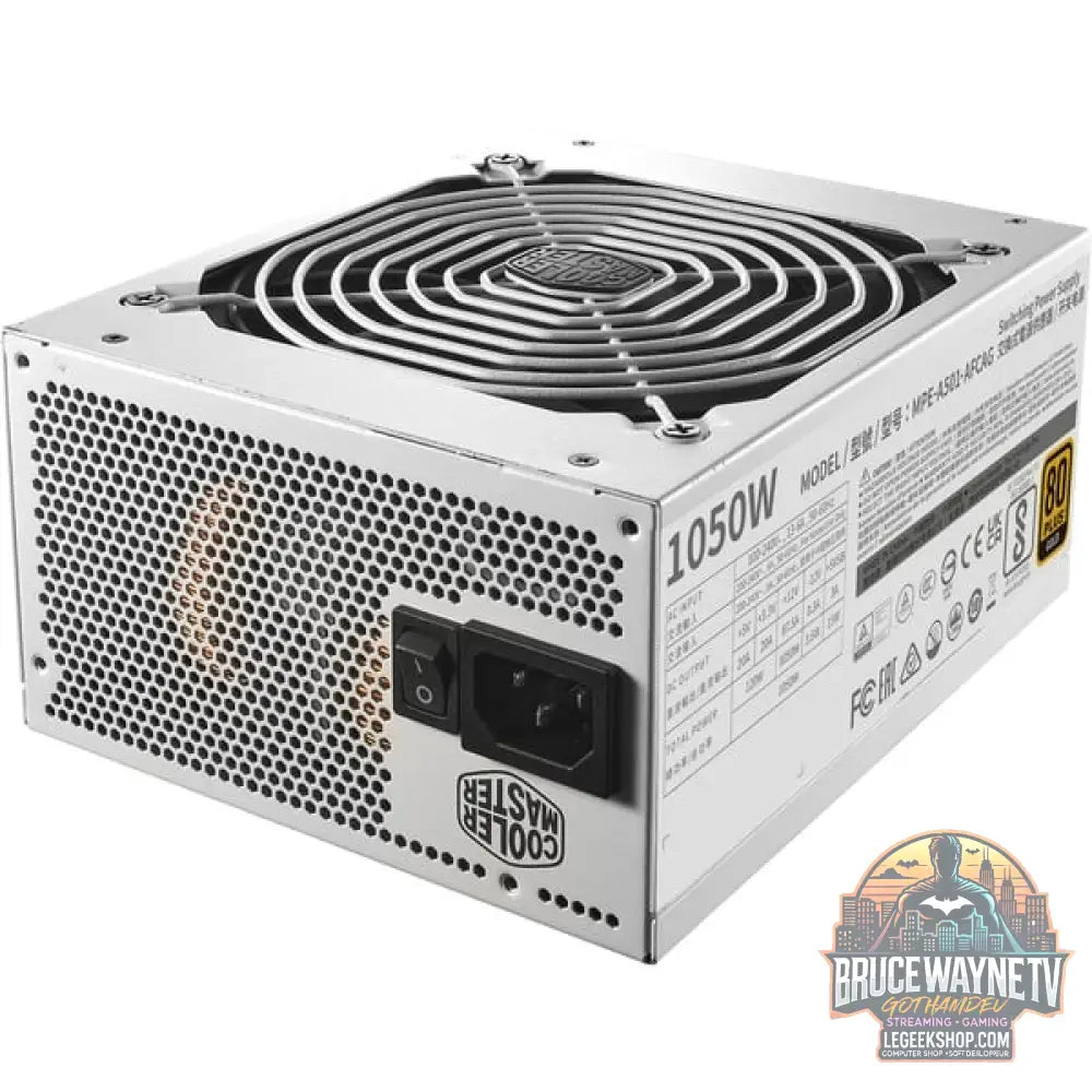 Cooler Master MWE 1050 V2 White, alimentation PC - Cooler Master - vue 9