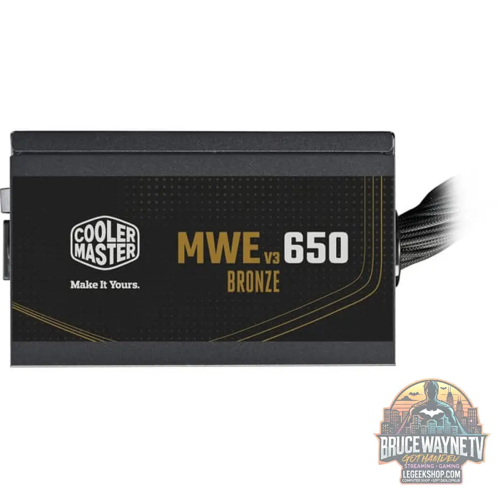 Cooler Master MWE BRONZE 650 V3 230V, alimentation PC - Cooler Master - vue 7