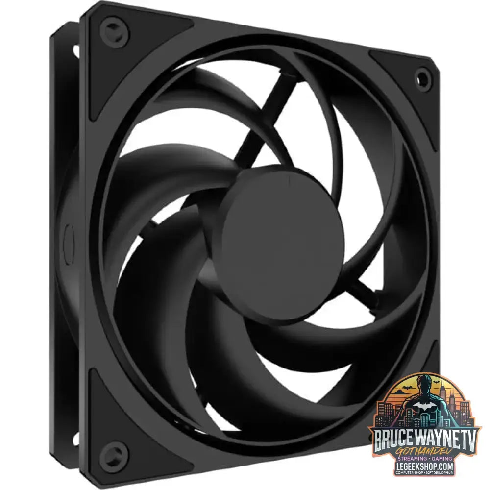 Cooler Master V4 ALPHA 3DHP, CPU-Kühler schwarz/silber, 120 mm - Cooler Master - vue 9