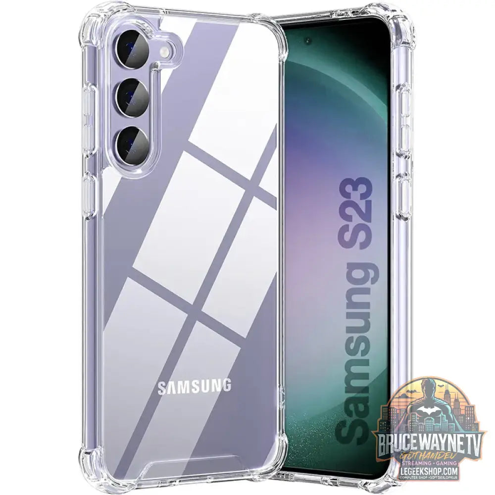 Coque Transparente Samsung Galaxy - Silicone Antichoc Ultra-Claire - Coque Téléphone