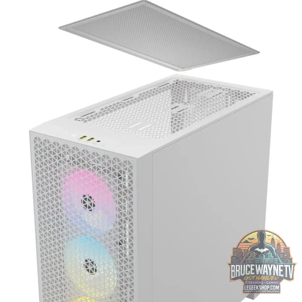 Corsair 3000D RGB Airflow, Tower-Gehäuse - Corsair - vue 10