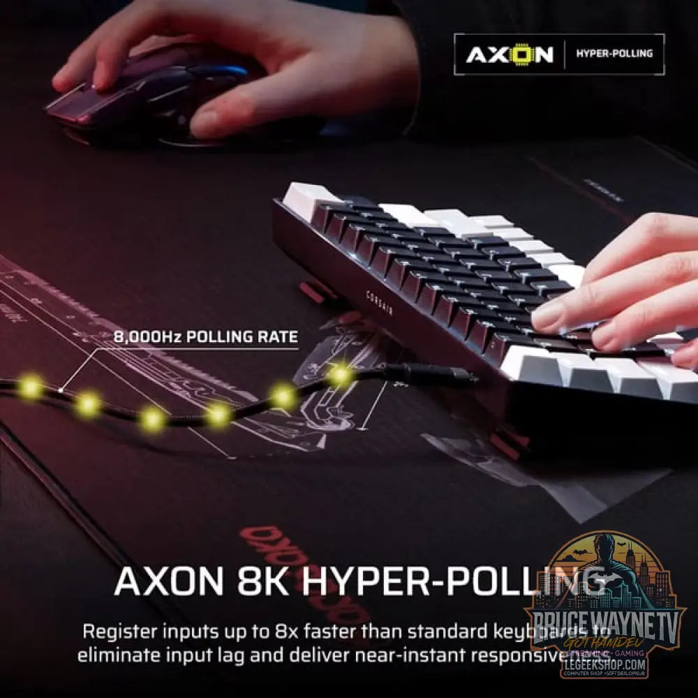Corsair CLIPPER PRO MINI 60, clavier gaming - vue 9