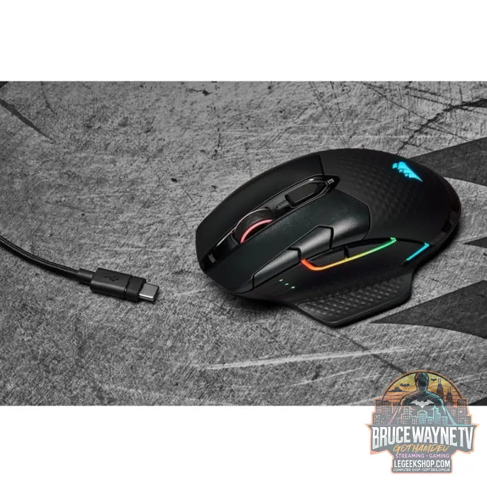 Corsair Dark Core RGB Pro, souris gaming - vue 21