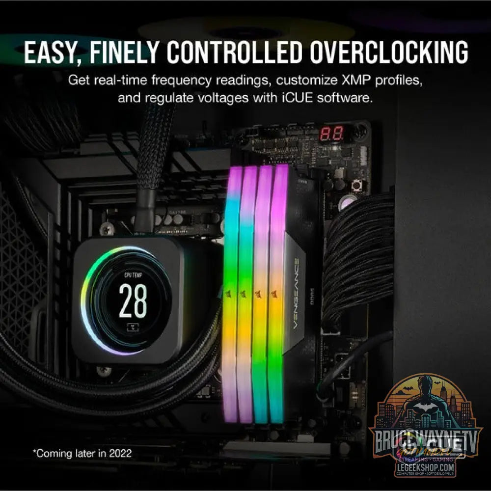 Corsair DIMM 32 GB DDR5-6000 (2x 16 GB) Dual-Kit, Arbeitsspeicher - Corsair - vue 6