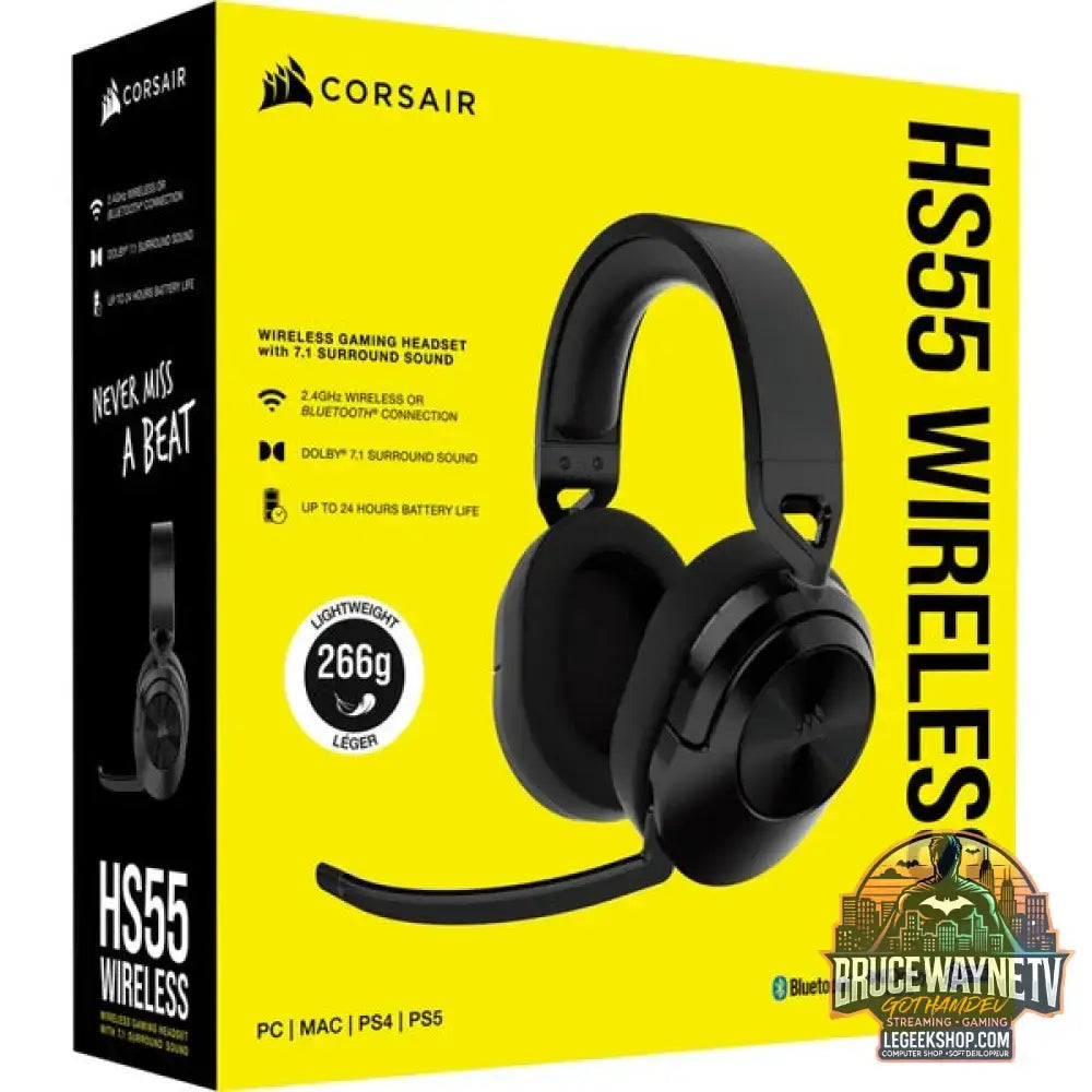 HS55 Wireless - Corsair - vue 6