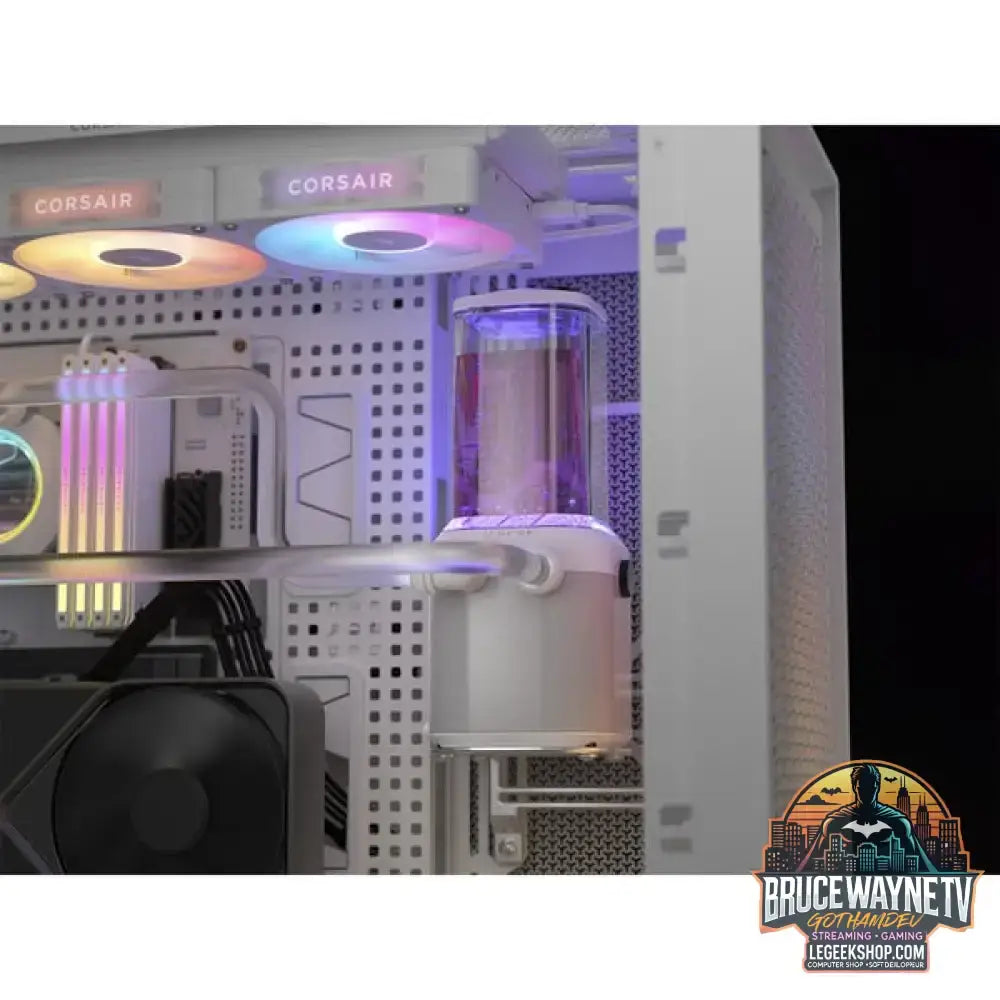 Corsair HydroX iCUE LINK XH505i RX 360 RGB Kit, Wasserkühlung weiß - Corsair - vue 7