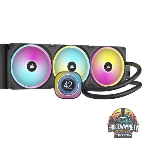 Corsair iCUE LINK H170i LCD Liquid CPU Cooler, Wasserkühlung schwarz - Corsair