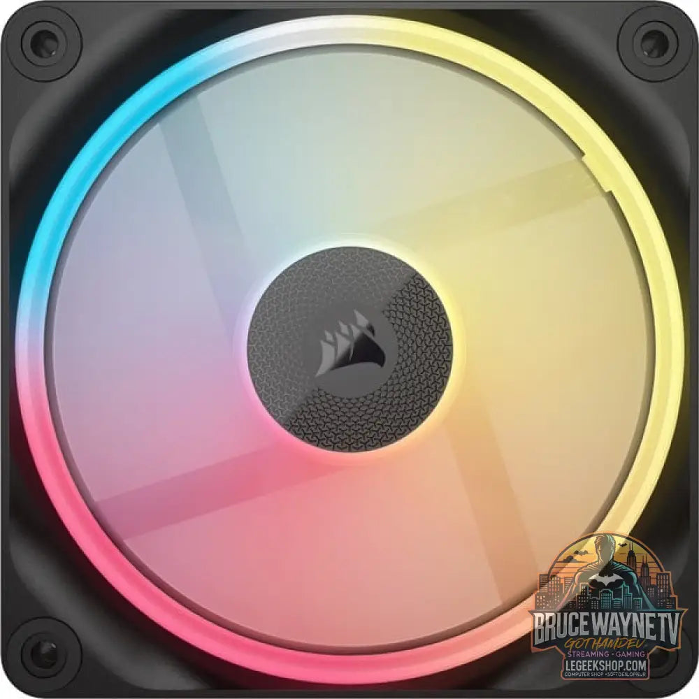 Corsair iCUE LINK LX120-R RGB Reverse, Gehäuselüfter - Corsair - vue 3