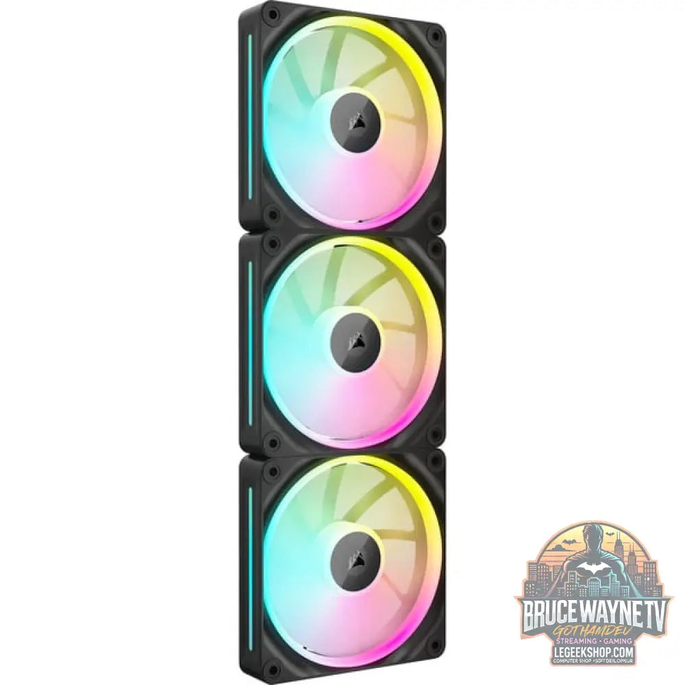 Corsair iCUE LINK LX120 RGB Triple, Gehäuselüfter - Corsair - vue 2