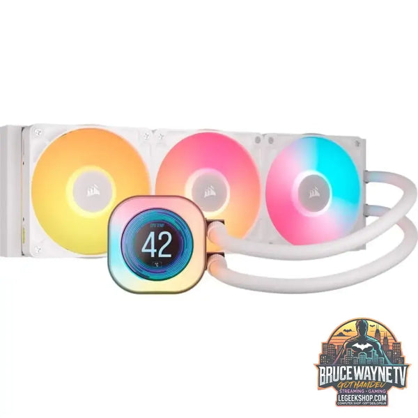 Corsair iCUE LINK TITAN 360 RX LCD RGB, Wasserkühlung weiß - Corsair