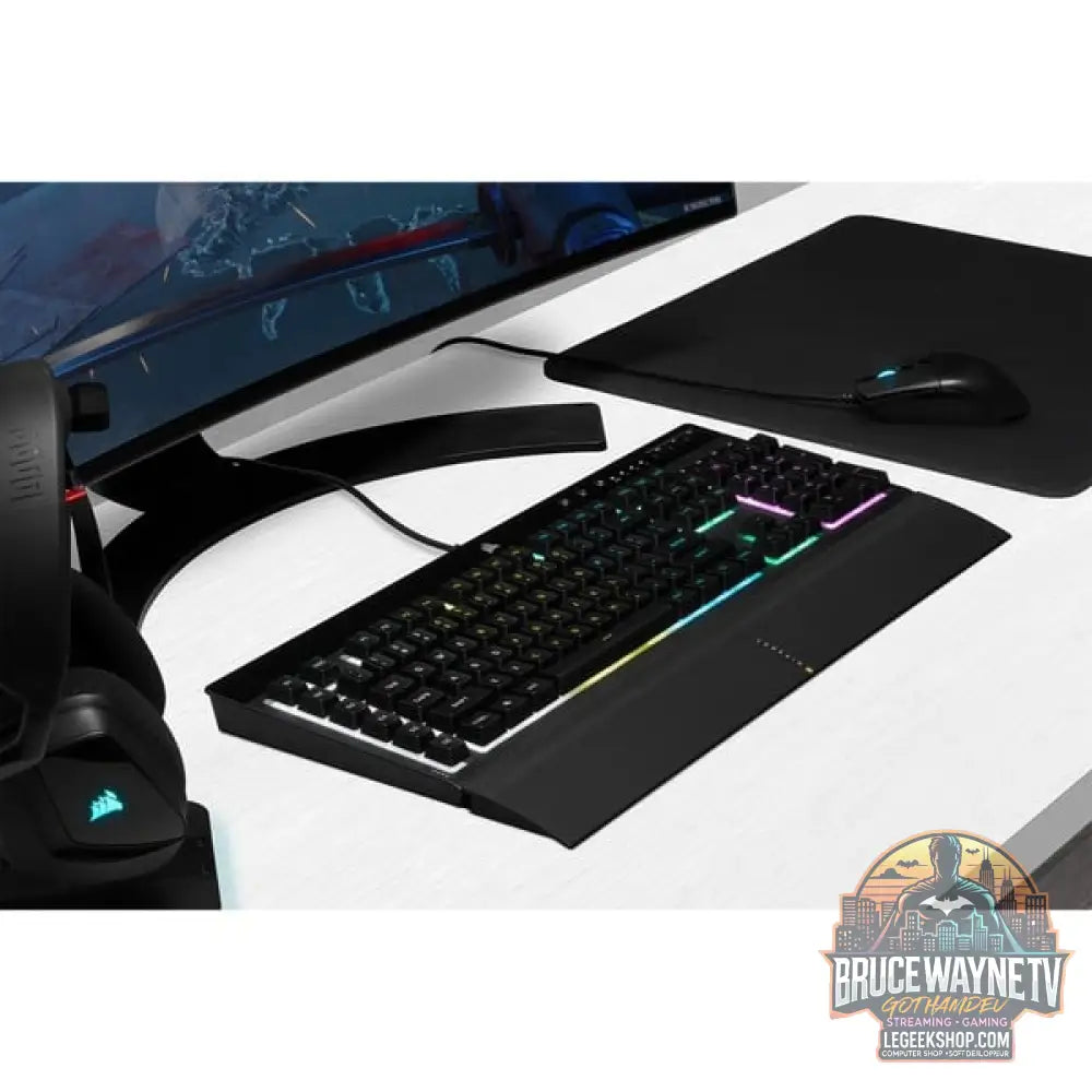 Corsair K55 RGB PRO, clavier gaming - vue 12