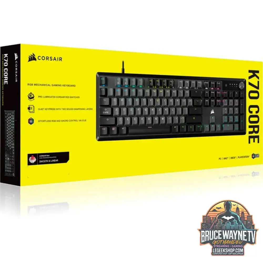 K70 Core RGB - Corsair - vue 9