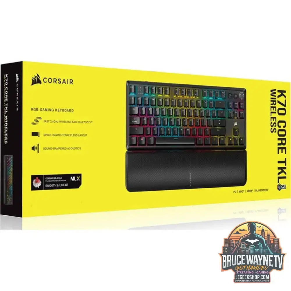 K70 CORE TKL WIRELESS - Corsair - vue 6