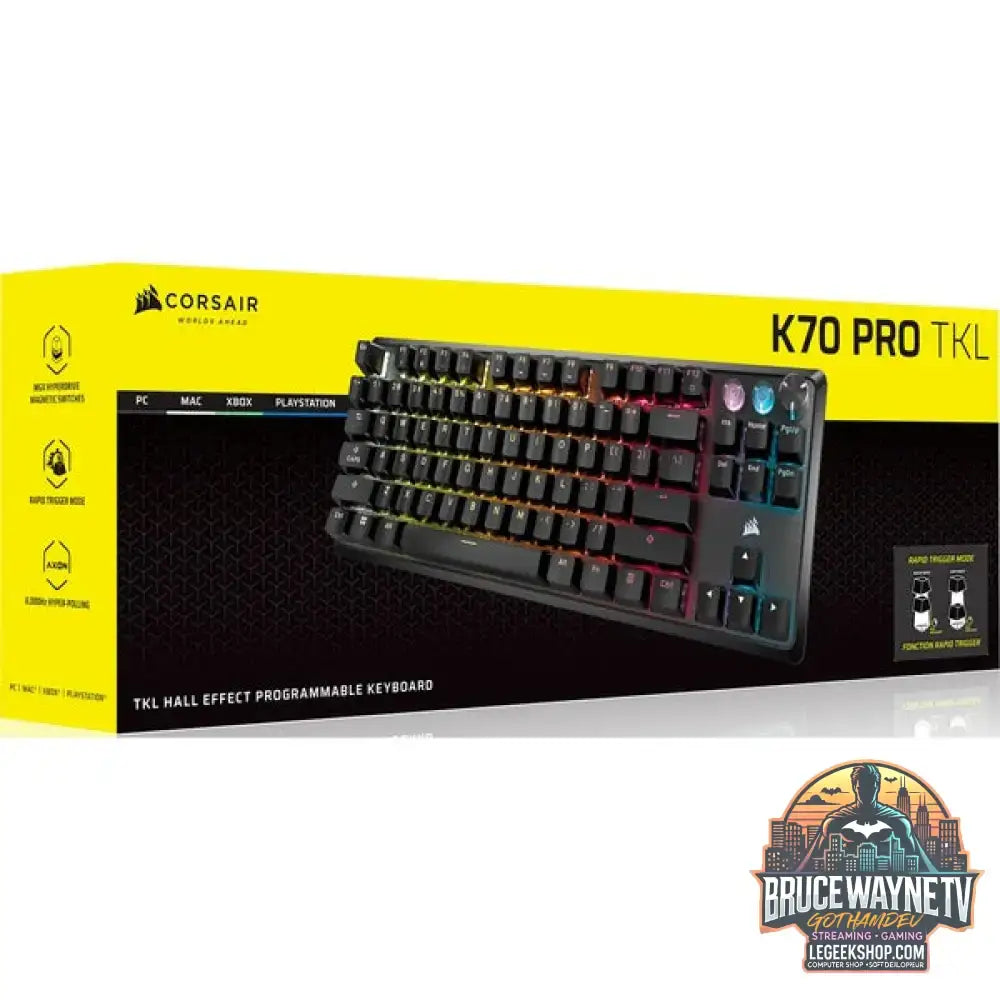 K70 PRO TKL - Corsair - vue 6