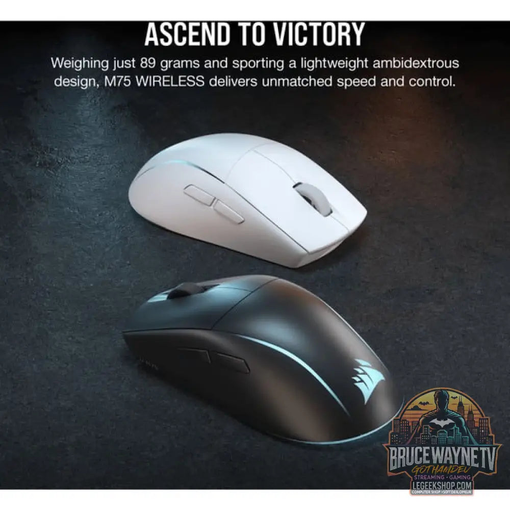 Corsair M75 WIRELESS, souris gaming - vue 6