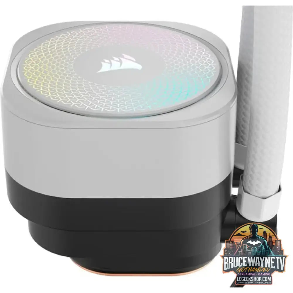 Corsair NAUTILUS 240 RS ARGB, Wasserkühlung weiß - Corsair - vue 9