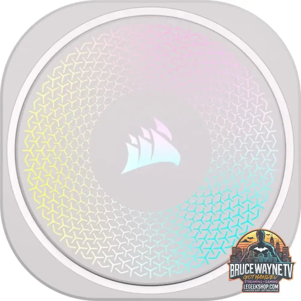 Corsair NAUTILUS 240 RS ARGB, Wasserkühlung weiß - Corsair - vue 6