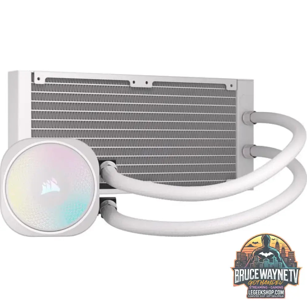 Corsair NAUTILUS 240 RS ARGB, Wasserkühlung weiß - Corsair - vue 4