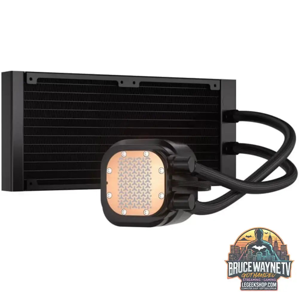Corsair NAUTILUS 240 RS ARGB, Wasserkühlung schwarz - Corsair - vue 5