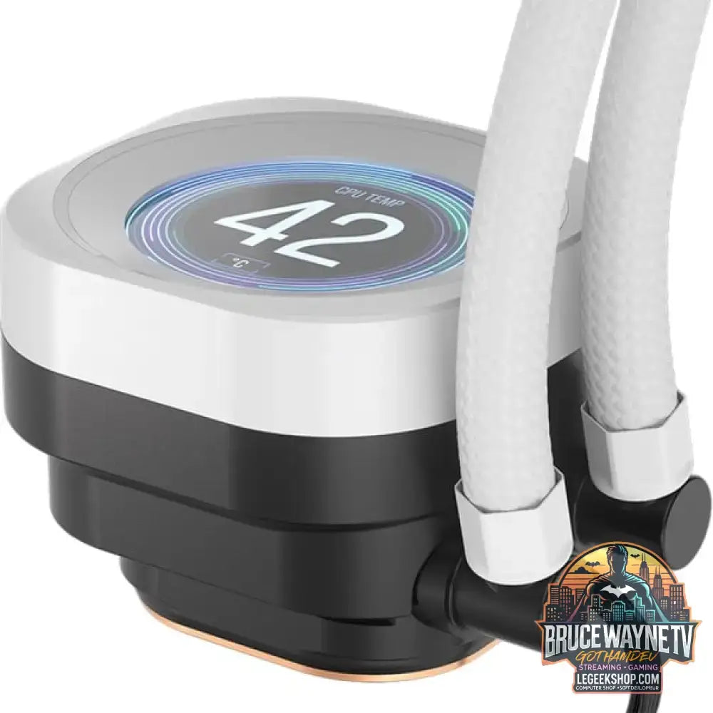 Corsair NAUTILUS 360 RS LCD, Wasserkühlung weiß - Corsair - vue 7