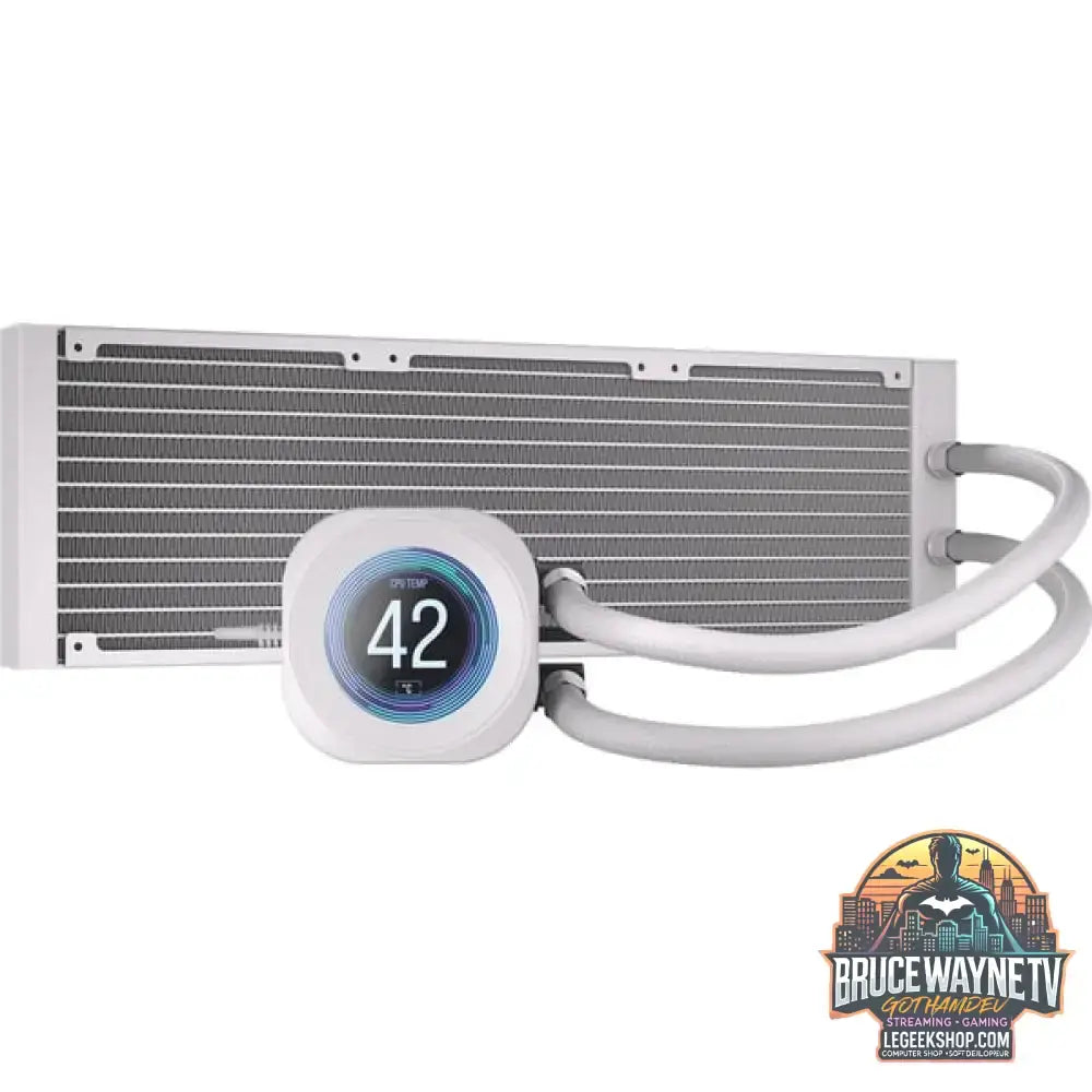 Corsair NAUTILUS 360 RS LCD, Wasserkühlung weiß - Corsair - vue 4