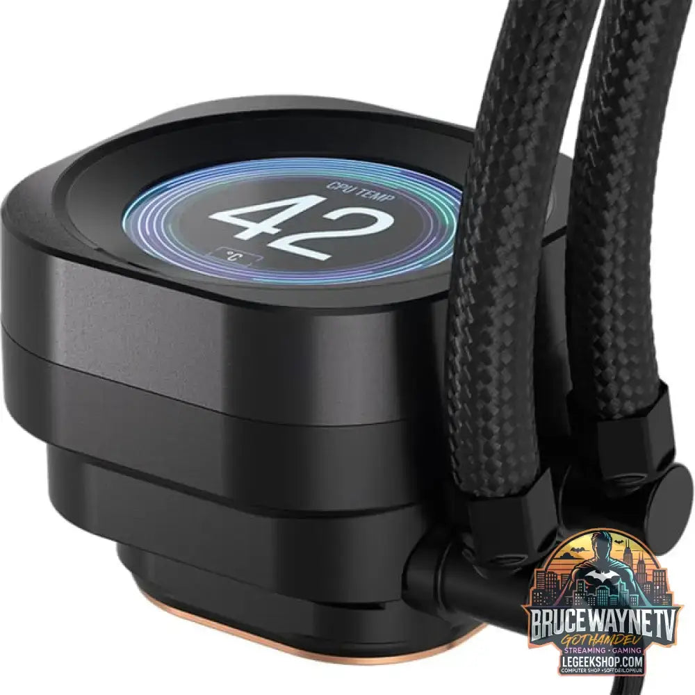 Corsair NAUTILUS 360 RS LCD, Wasserkühlung schwarz - Corsair - vue 7
