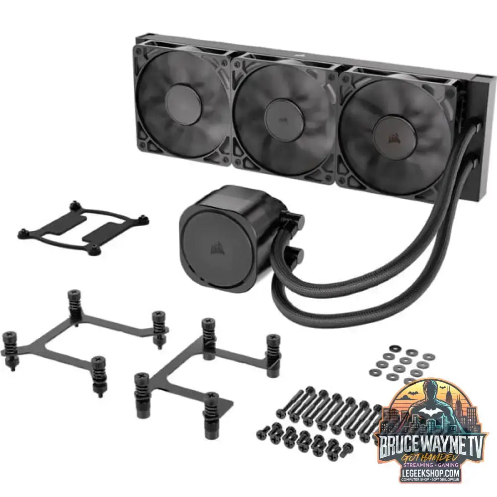 Corsair NAUTILUS 360 RS, Wasserkühlung schwarz - Corsair - vue 19