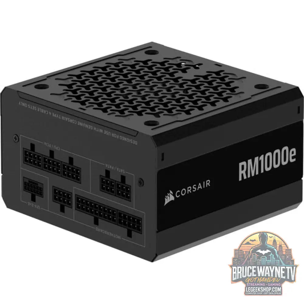 Corsair RM1000e, alimentation PC - Corsair - vue 2