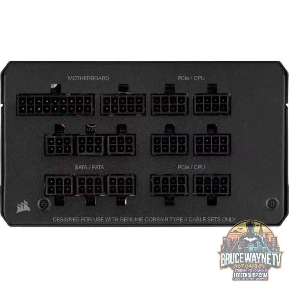 Corsair RM1000X (2021) 1000 W, alimentation PC - Corsair - vue 9