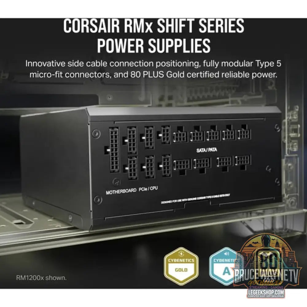 Corsair RM750x SHIFT 80 PLUS Gold, alimentation PC - Corsair - vue 6